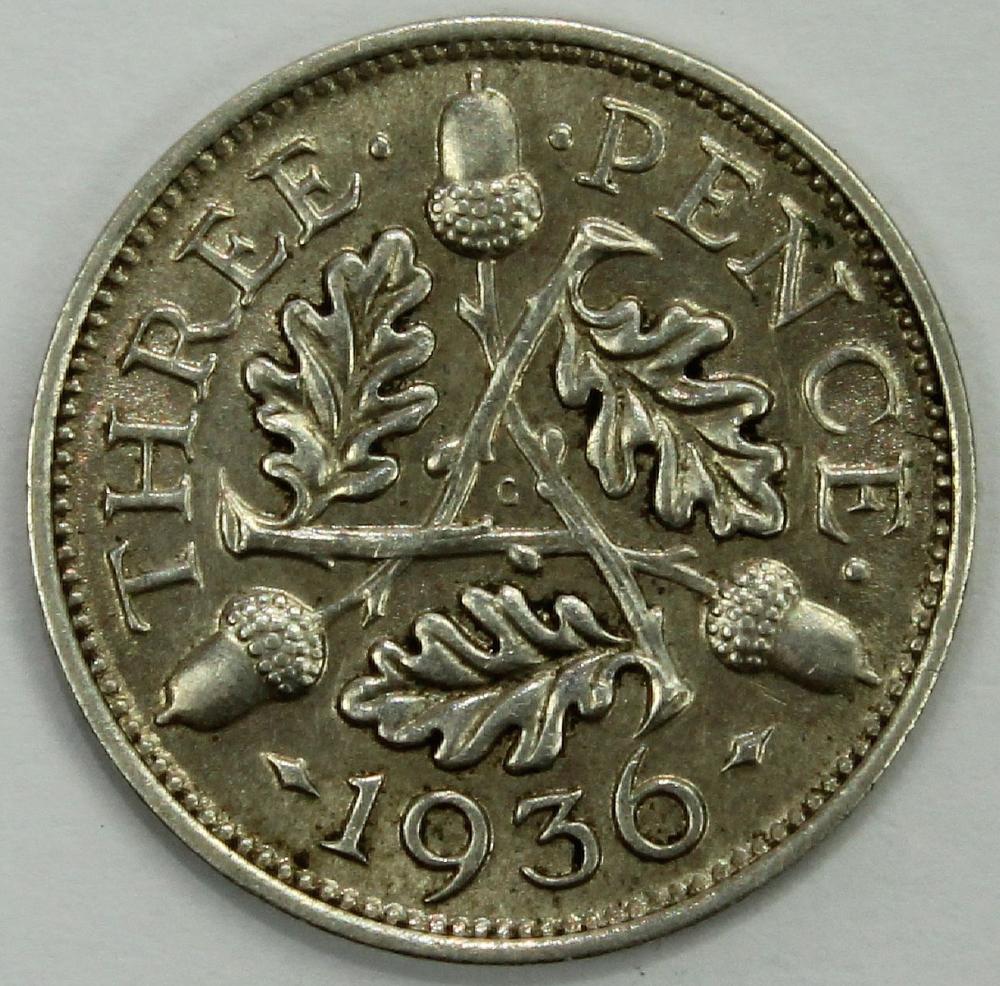 Great Britain 1936 Silver T... image