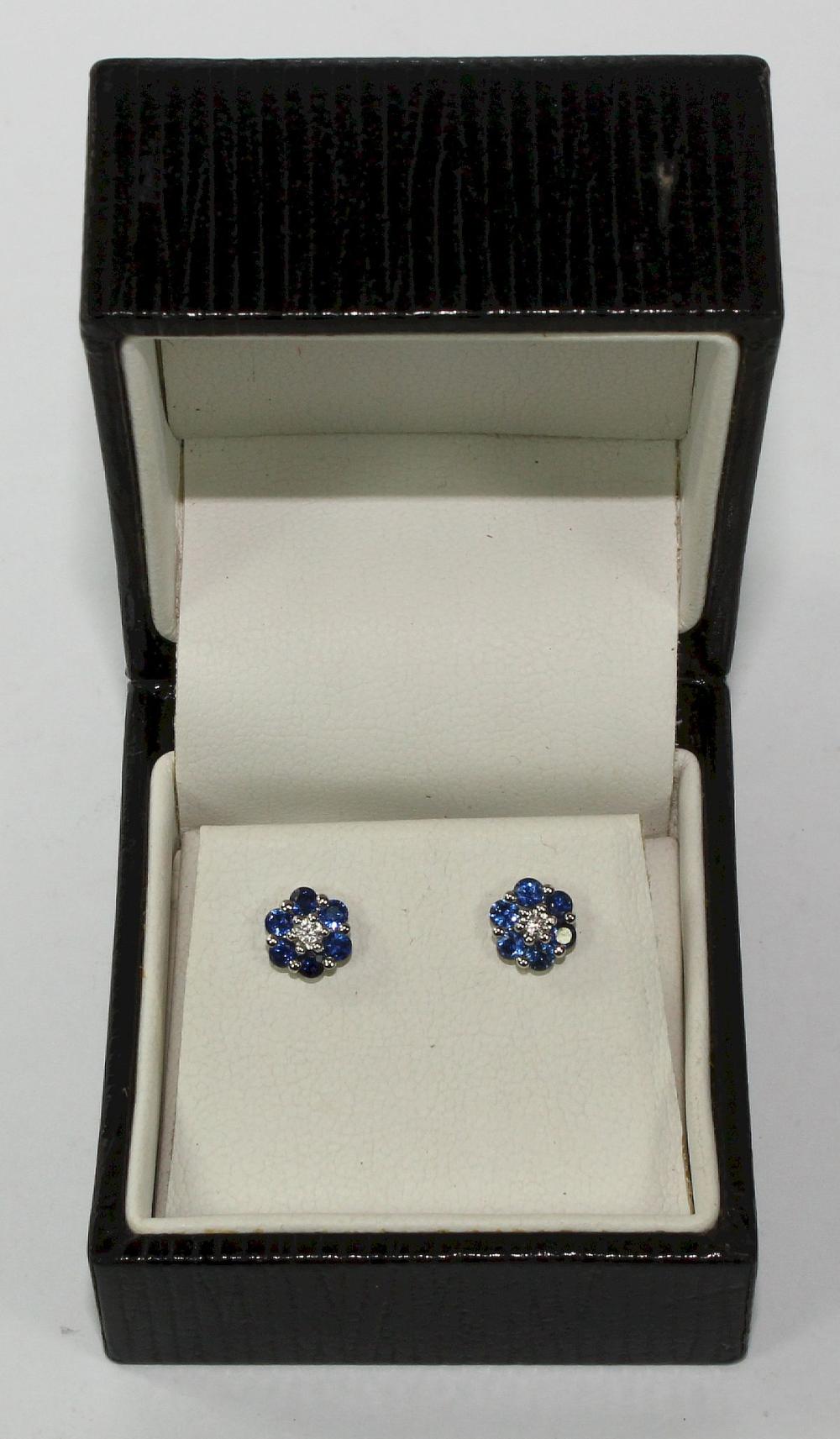 Blue Sapphire and Diamond S... image