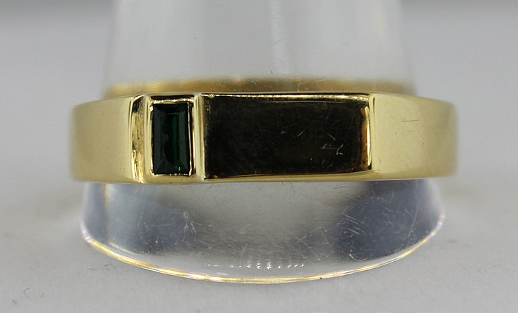 Green Tourmaline Ring image