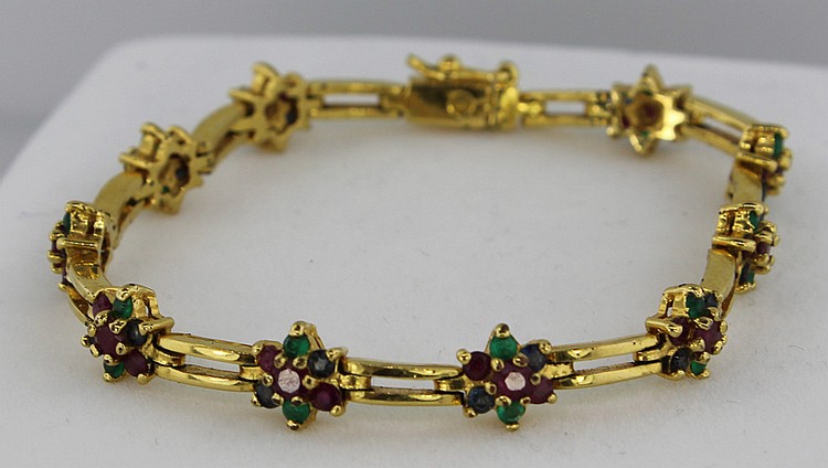 Bracelet set with Rubies, S... image