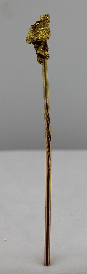 Natural Gold Nugget Stick Pin image