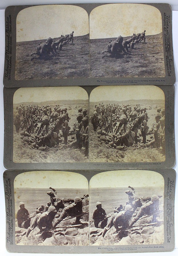 Stereo Cards Boer War image