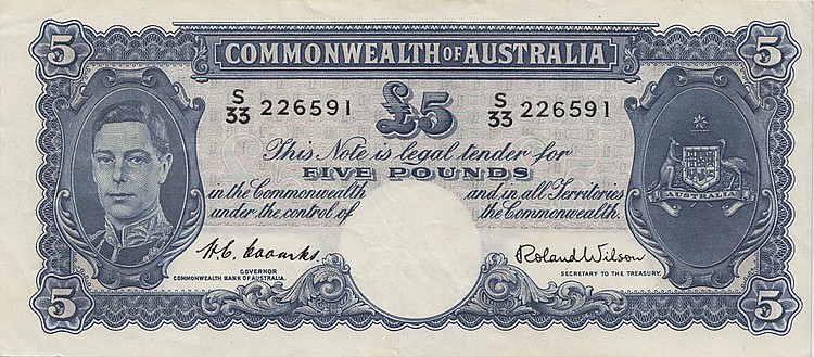 Australia Coombs/Wilson £5 ... image