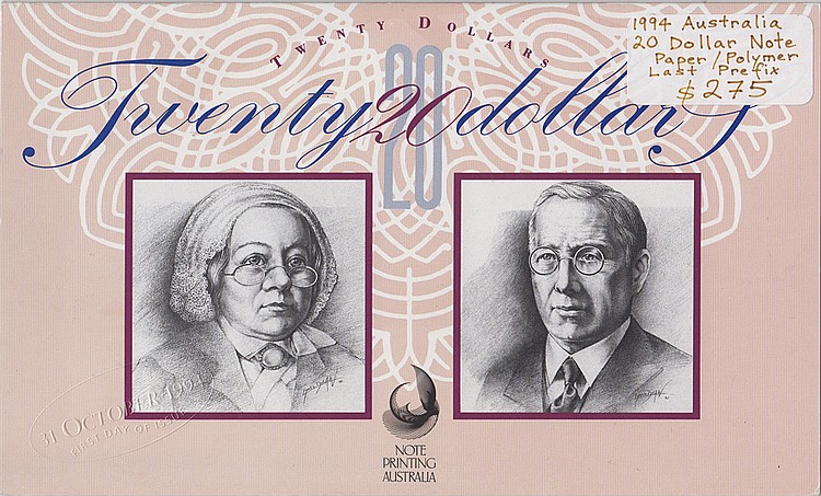 Australia 1994 Twenty Dolla... image