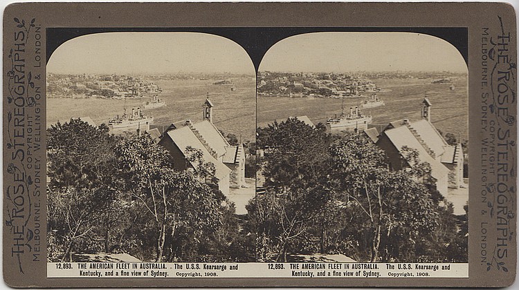 Stereo Card of the First Vi... image