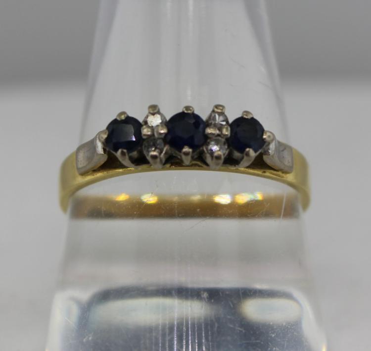 Diamonds & Sapphires set in... image