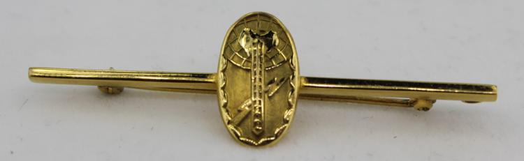 Custom Gold Pin in 9ct by A... image