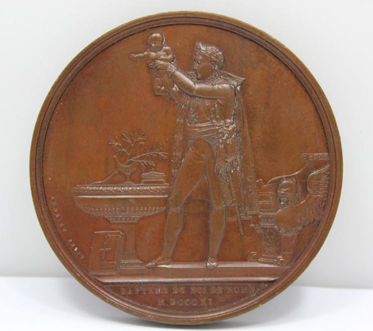 France - Large bronze medal... image