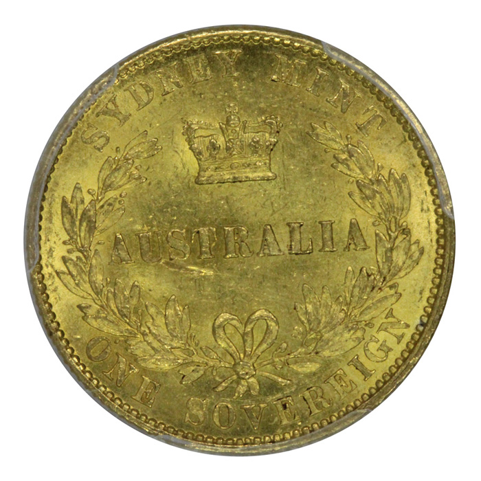 Australia 1858 Sydney Mint ... image