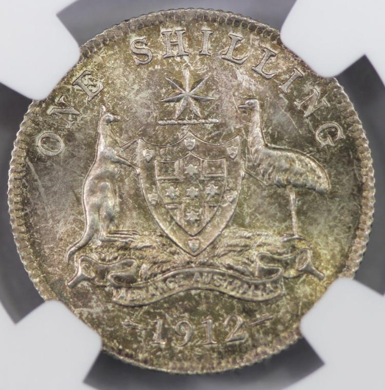 Australia 1912 Shilling, NG... image