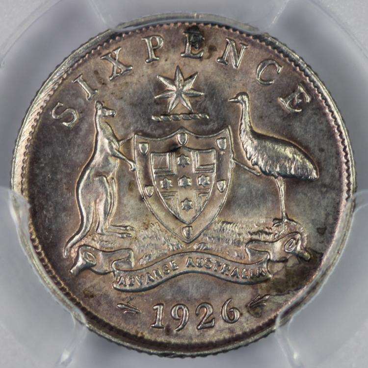 Australia 1926 Sixpence 'Se... image