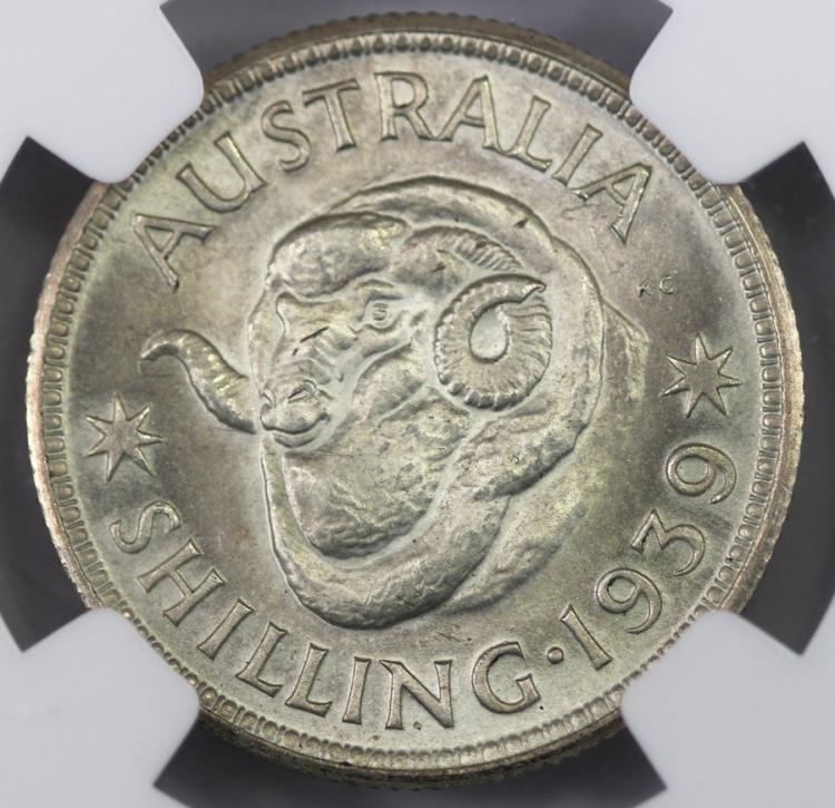 Australia 1939 Shilling NGC... image