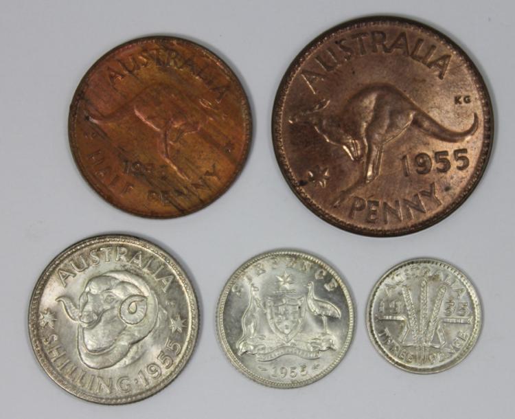 Australia 1955 Year Set - 1... image