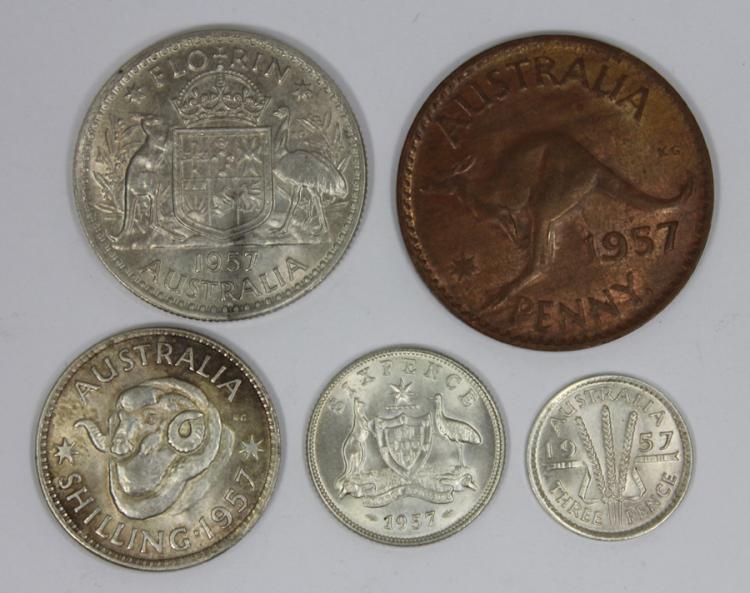 Australia 1957 Year Set - 1... image