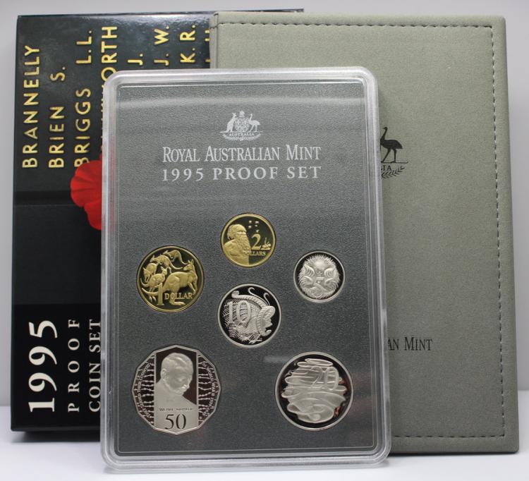 Australia 1995 & 1996 Proof... image