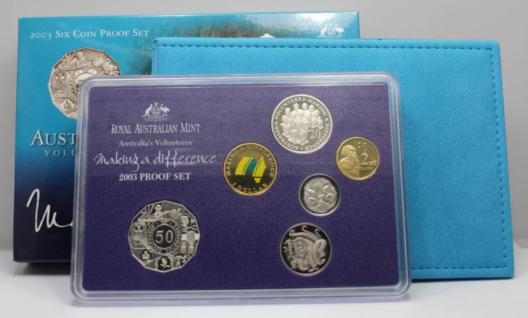 Australia 2003 & 2004 Proof... image