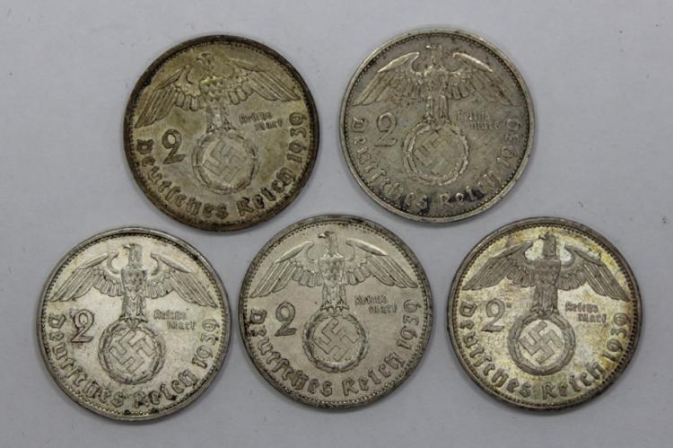 Germany 1939 A 2 Reichmarks... image