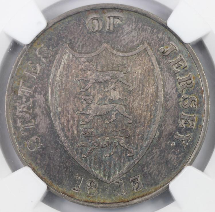 Jersey 1813 3 Shillings, NG... image