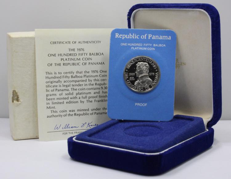 Panama 1976 'Platinum' Proo... image