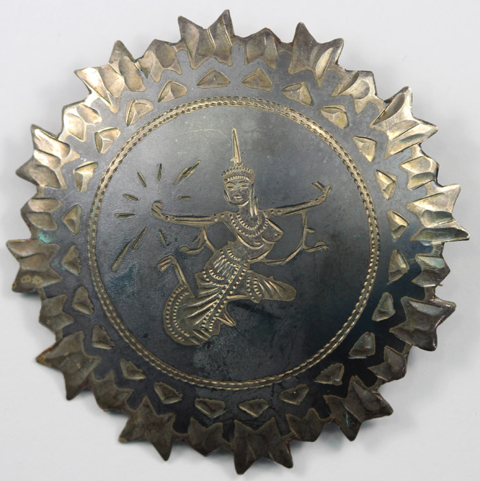 Siam Silver Brooch image