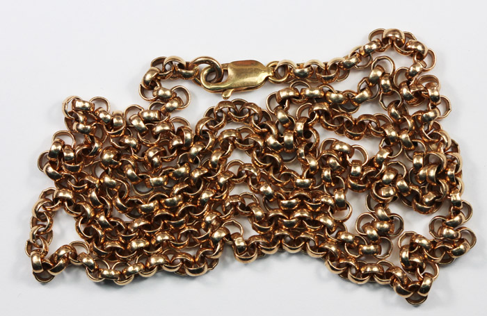 Vintage Link Chain in 9ct Gold image