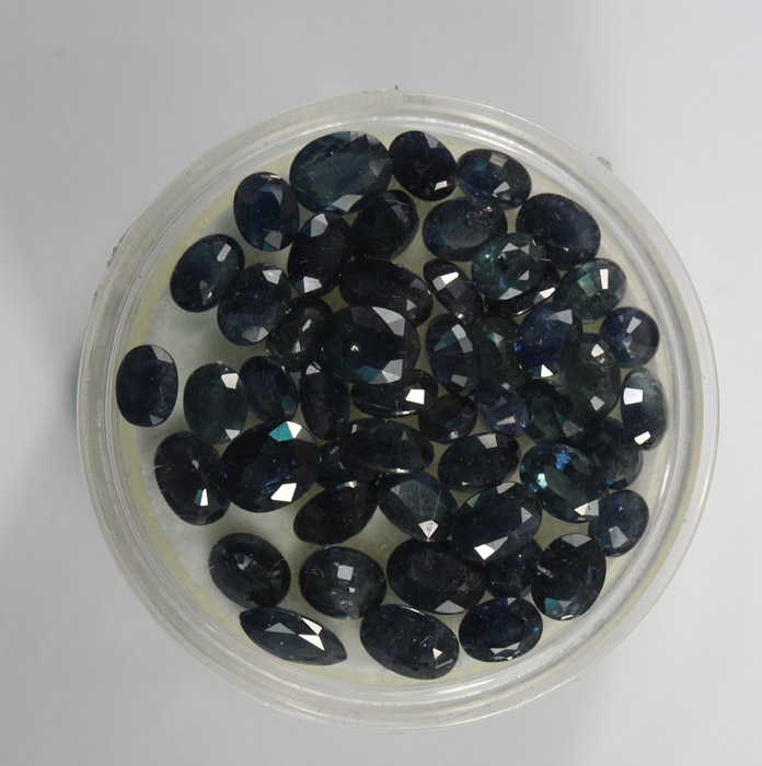 Faceted Blue Sapphires (50 ... image