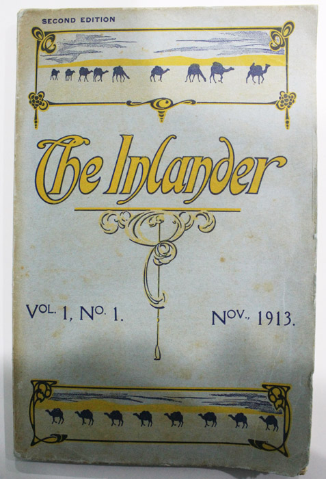 "The Inlander" Vol. 1, No.1... image