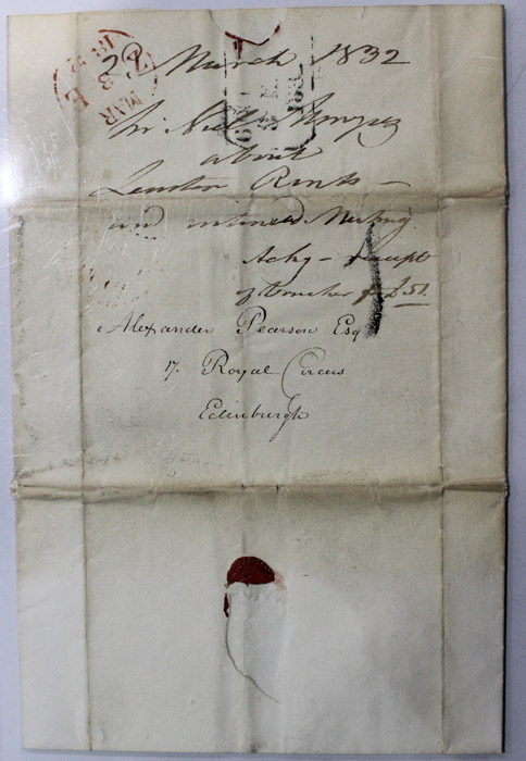 Scotland. Letter Dated 2nd ... image