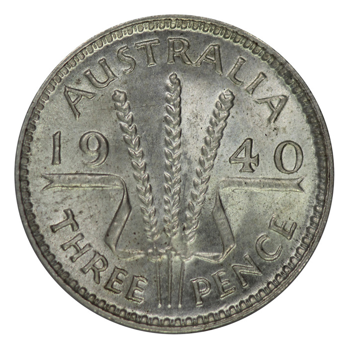 Australia 1940 Threepence, ... image