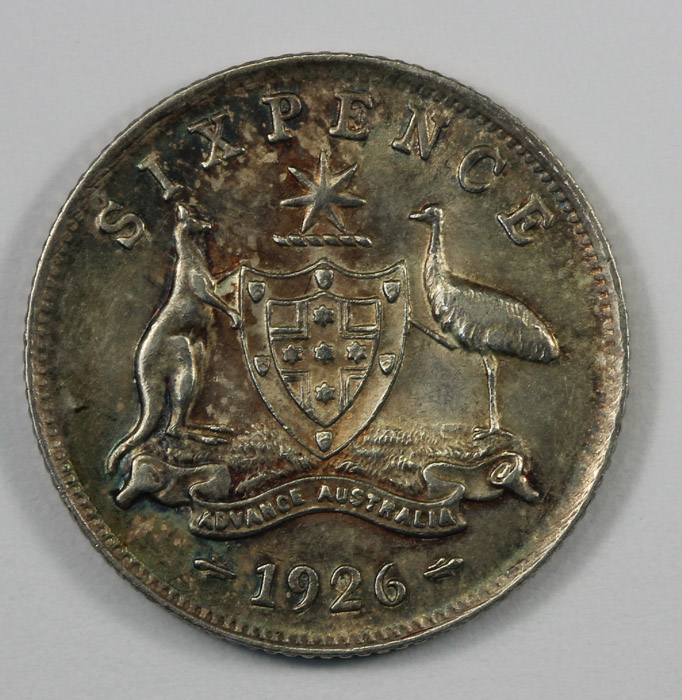 Australia 1926 Sixpence, So... image