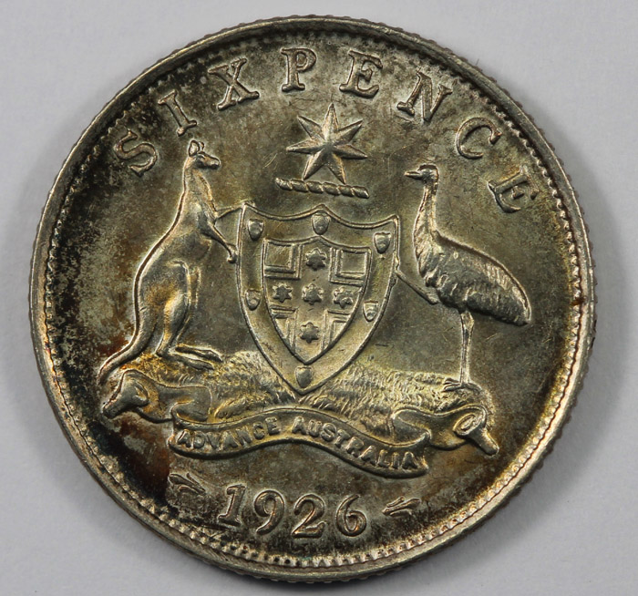 Australia 1926 'Serif on 2'... image