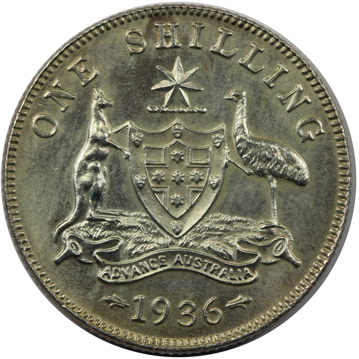 Australia 1936 Shilling, Ch... image