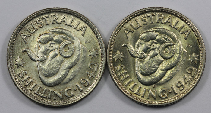 Australia 1942 & 1942 S Shi... image