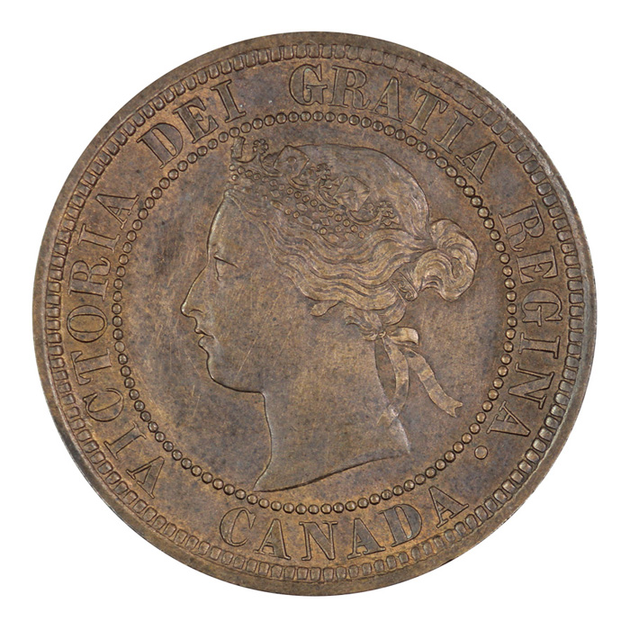 Canada 1876 H Cent, Choice ... image