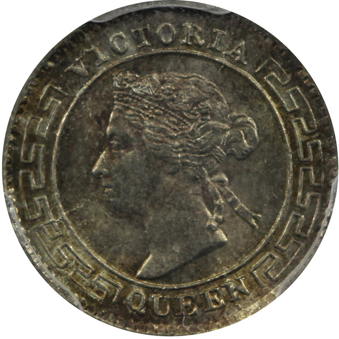 Ceylon 1894 10 Cent, PCGS MS63 image