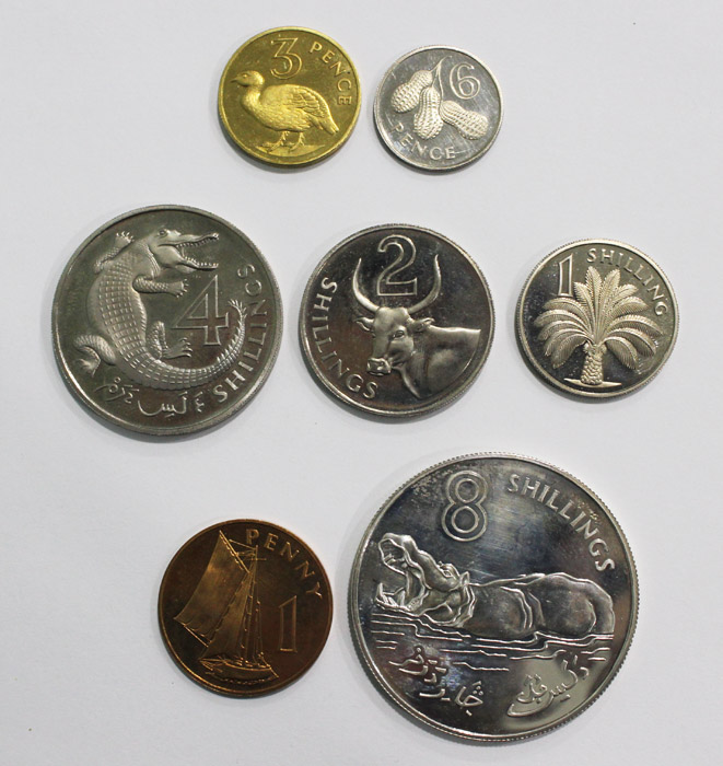 Gambia, The 1966 - 70 Proof... image