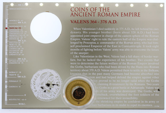 Roman Empire - Valens 364 -... image