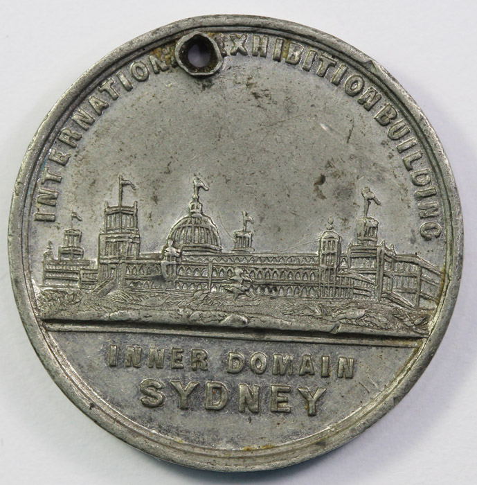 Australia Medalet in White ... image