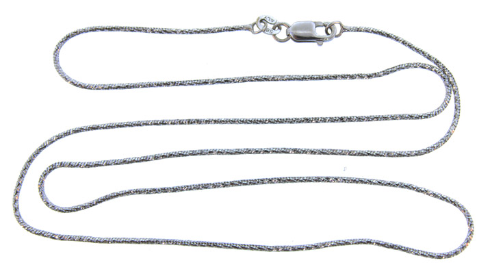 Chain in 14ct White Gold image