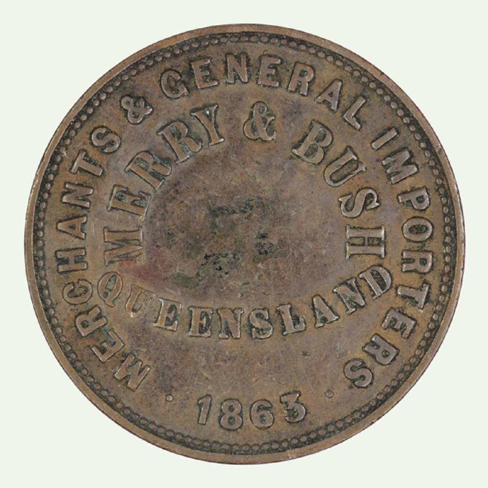 Australia, Qld. 1863 'Merry... image