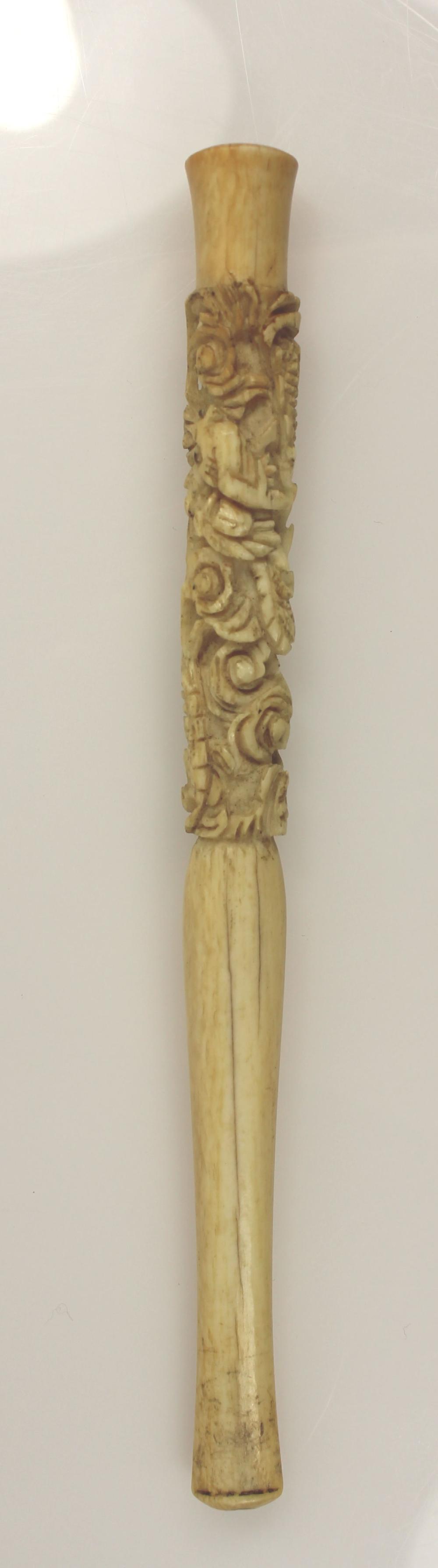 Antique Carved Ivory Cheroo... image