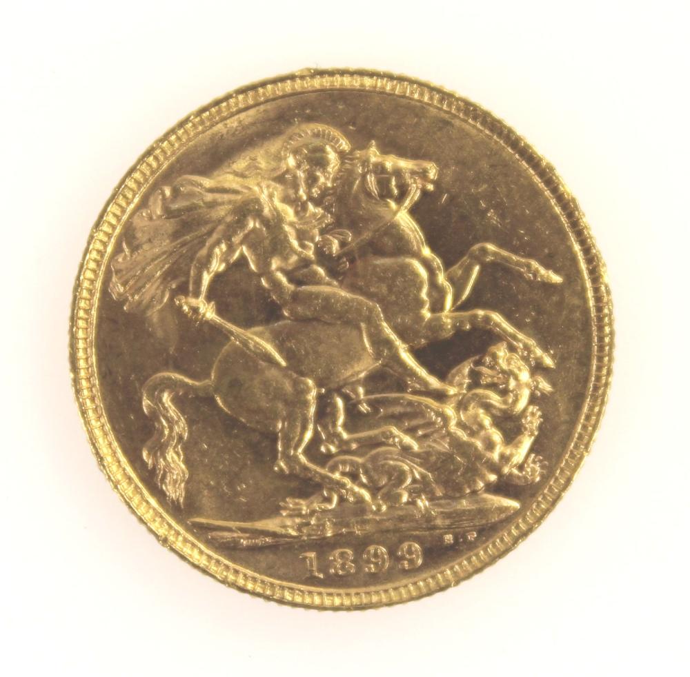 Australia 1899 P Sovereign,... image