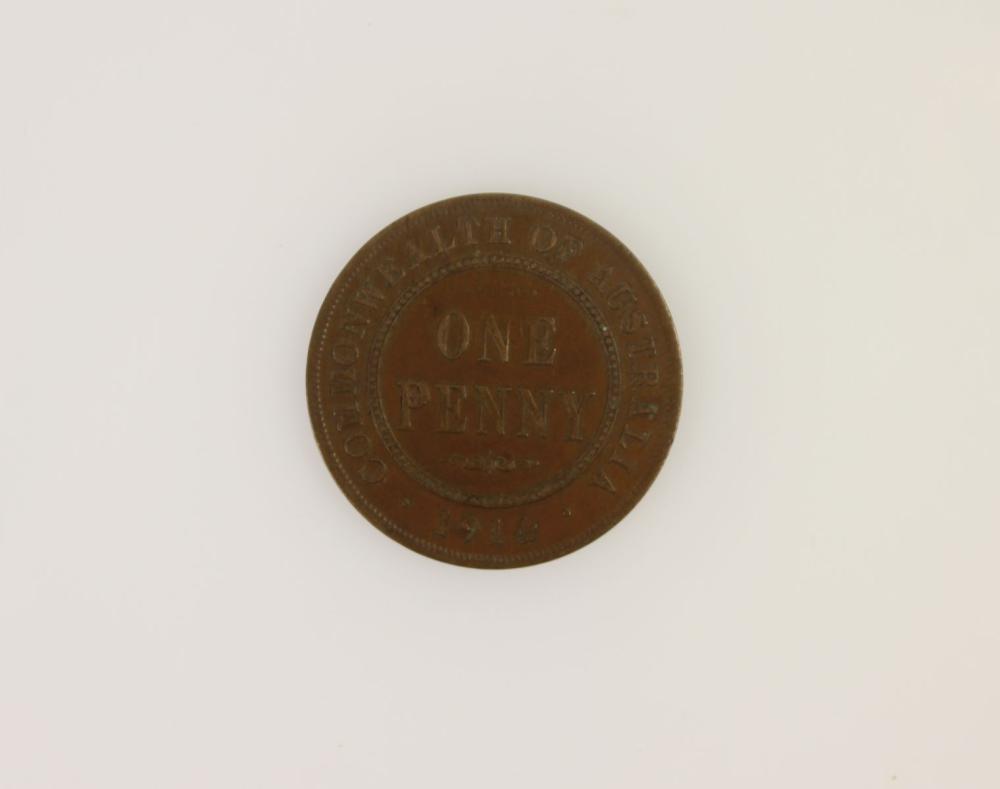 Australia 1914 Penny, good ... image