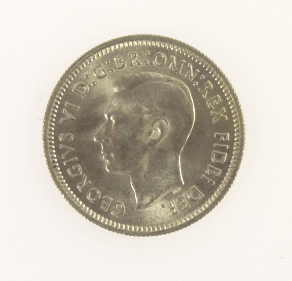 Australia 1951 PL Sixpence,... image