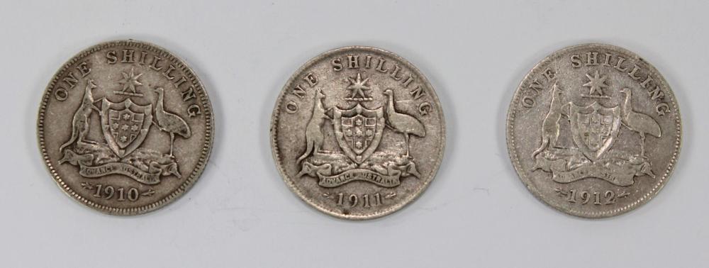 Australia 1910, 1911 & 1912... image