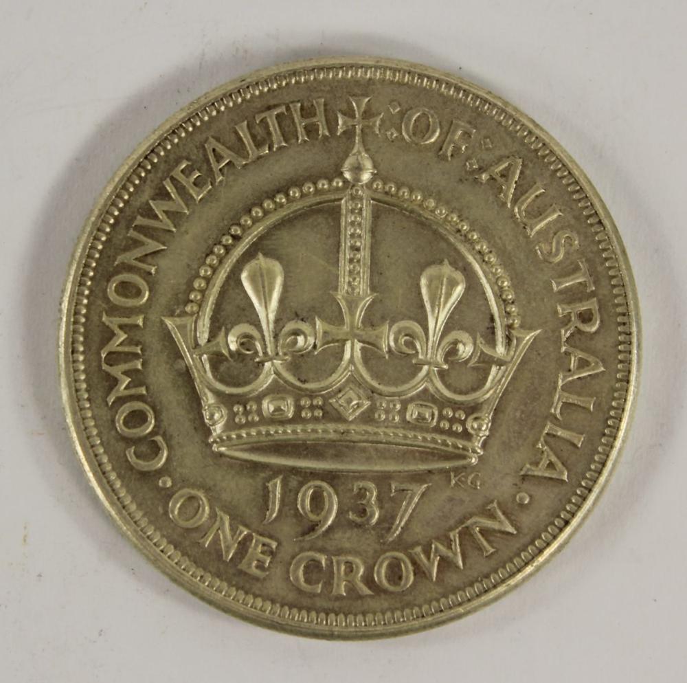 Australia 1937 Crown, Extre... image