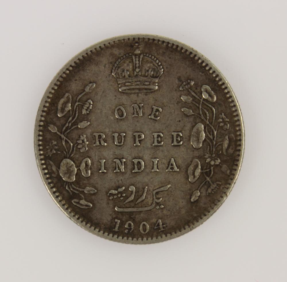 India 1904 C Silver (917) R... image