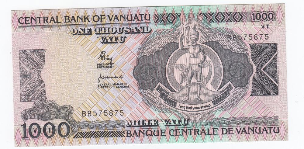 Vanuatu 1000 Vatu (1993), U... image