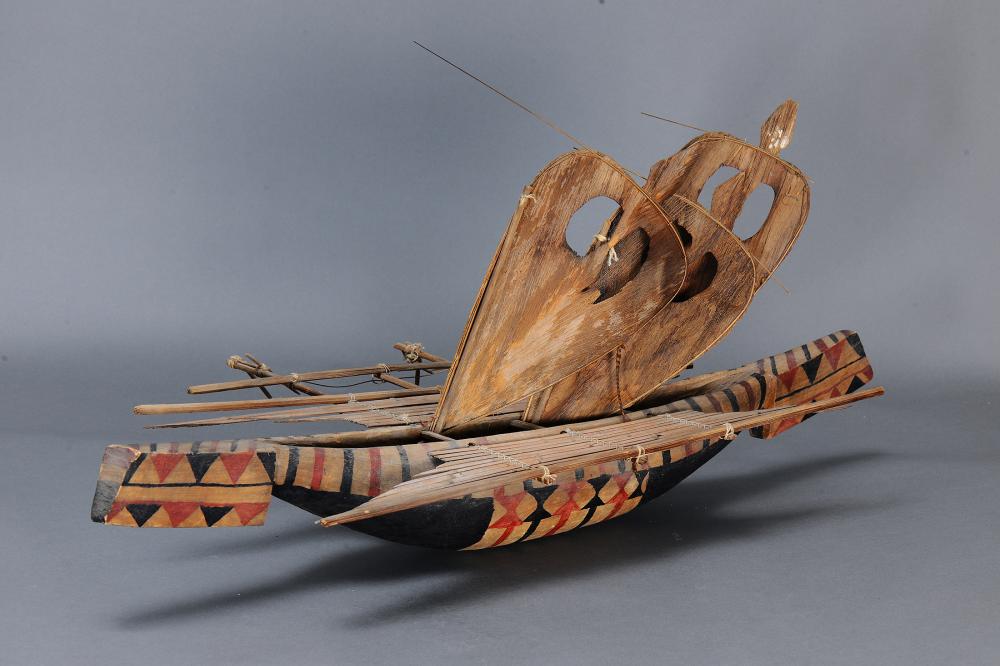 RARE OUTRIGGER CANOE MODEL,... image