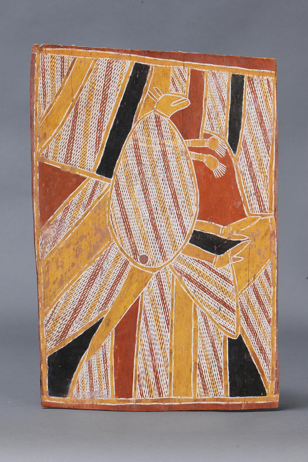 EARLY BARK PAINTING, ARTIST... image